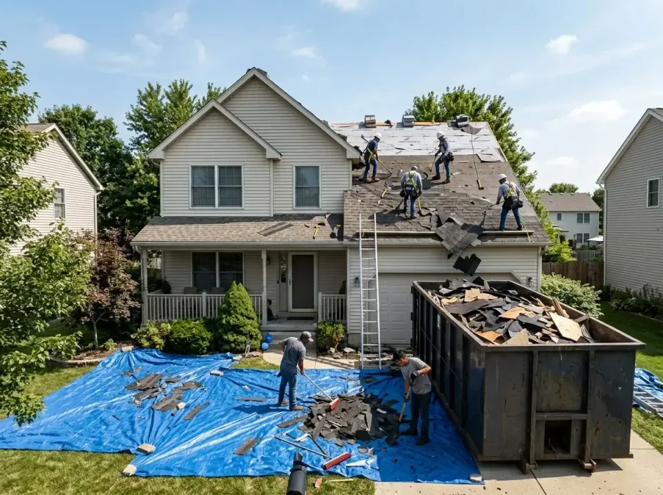 roof-replacement-debris-remova-004 — frequently asked questions, Cheapest Dumpster Rentals in Johnston, SC